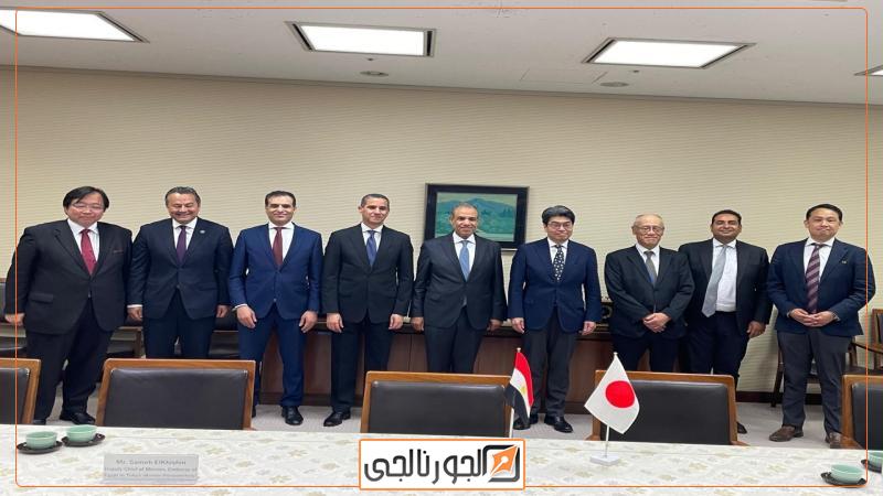 وزير الخارجية يلتقي محافظ البنك الياباني للتعاون الدولي