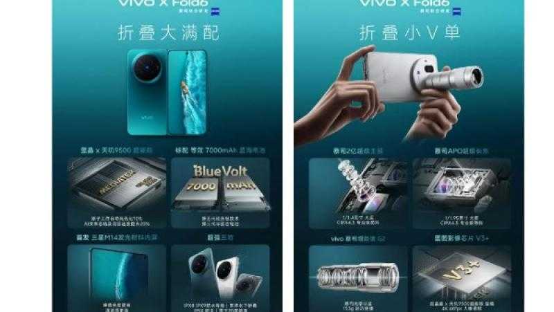 قبل الإطلاق الرسمي.. تسريب تصميم ومواصفات Vivo X Fold 6