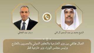 وزير الخارجية ونظيره القطري يؤكدان دعم استمرارية المسار التفاوضي بين الولايات المتحدة وإيران