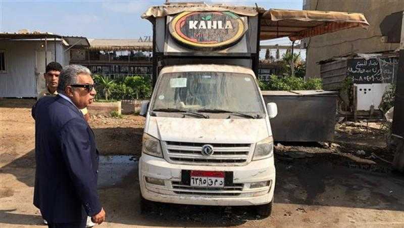 محافظ الدقهلية يتفقد شوارع حي غرب المنصورة لمتابعة حالة الإشغالات