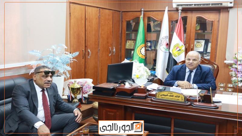 خالد خلف والنائب ابو وردة