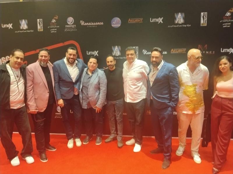 بحضور محمد نور وأبو الليف وحسام حسني وخالد مهران .. نجوم الفن يحتفلون بالعرض الخاص لفيلم «موسكو كايرو»